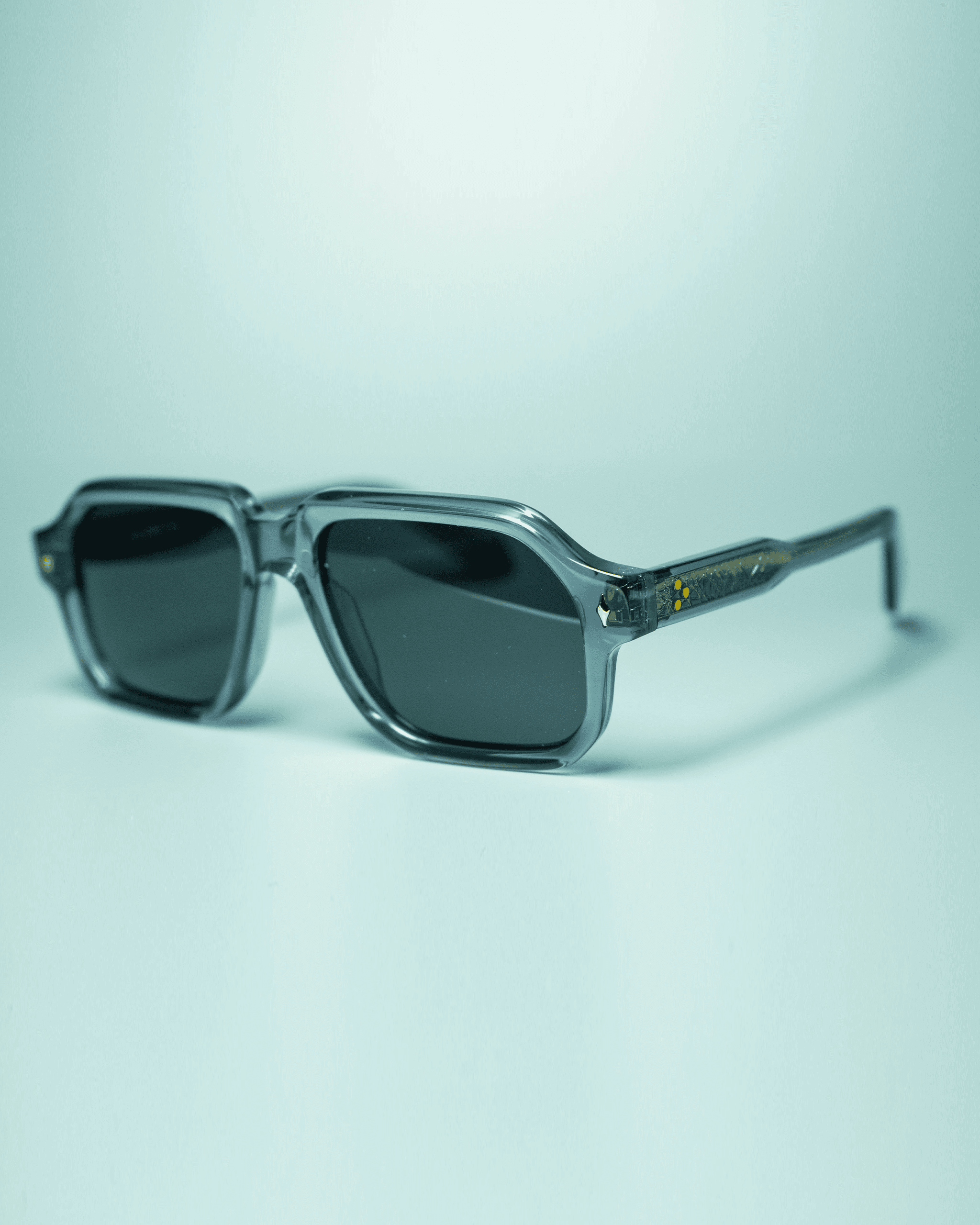 Havana Lite – Square Acetate Sunglasses | Aureto view 3