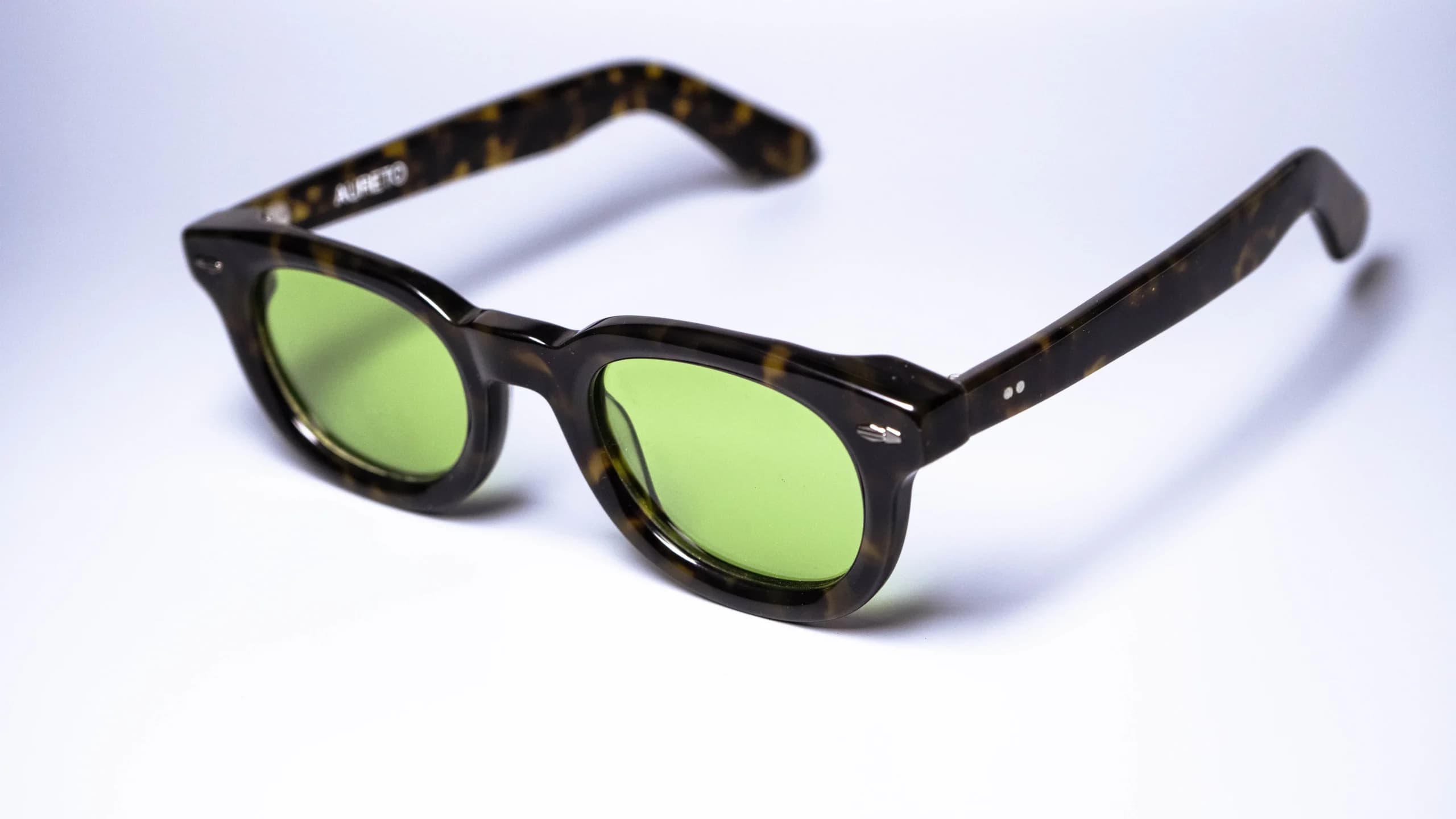 Monaco – Round Tortoise Sunglasses | Aureto view 3