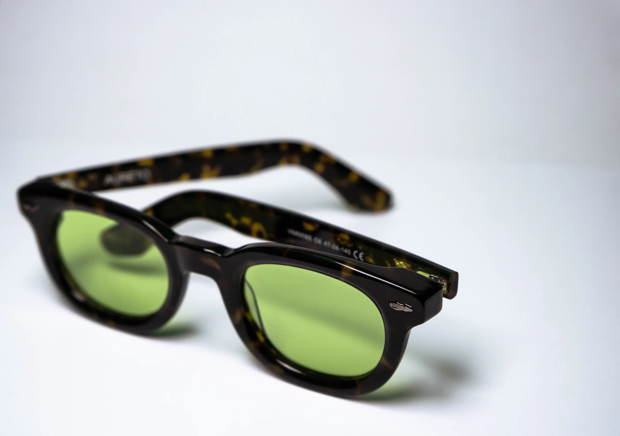 Monaco – Round Tortoise Sunglasses | Aureto view 6